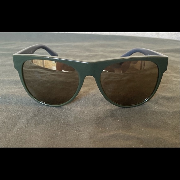 Versace Green Pilot Unisex Sunglasses - Picture 3 of 5